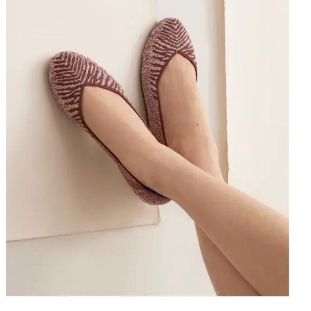 Rothy’s Desert Metallic Flats 8.5